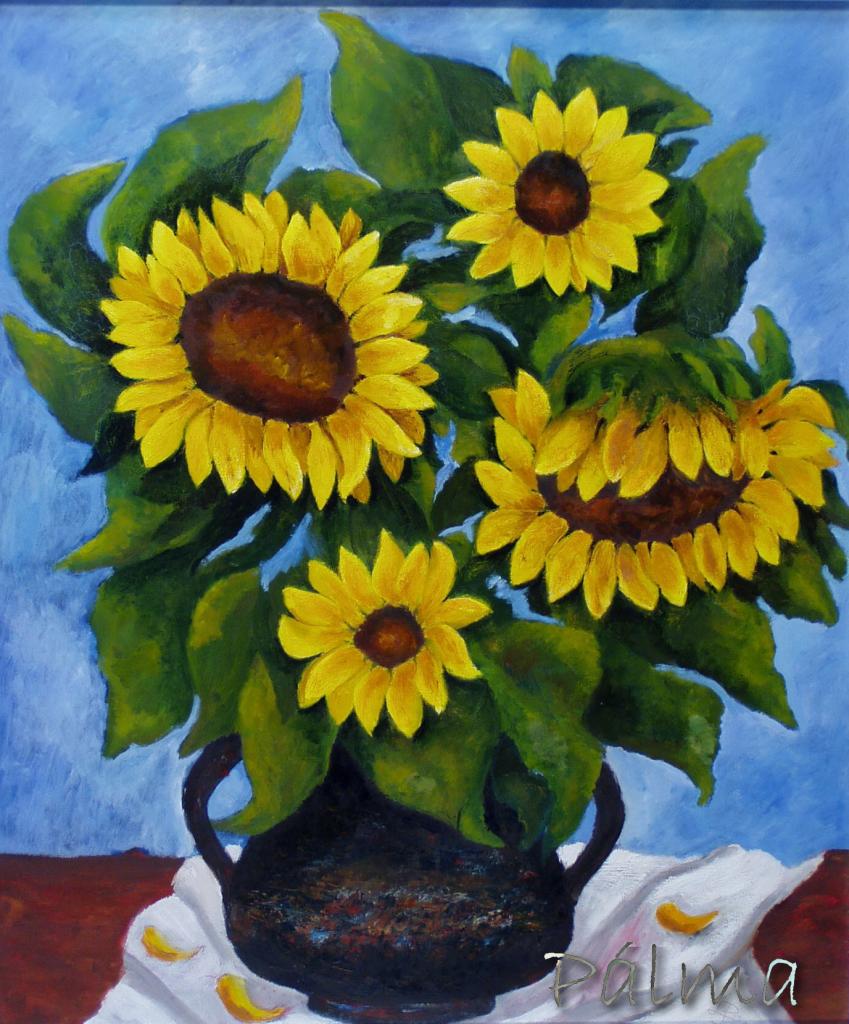 Olaj, farost, 60cm x 50cm