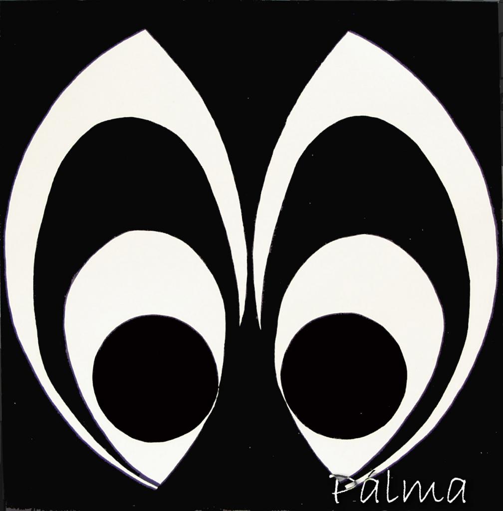 Tus, akvarell papír, 50cm x 50cm