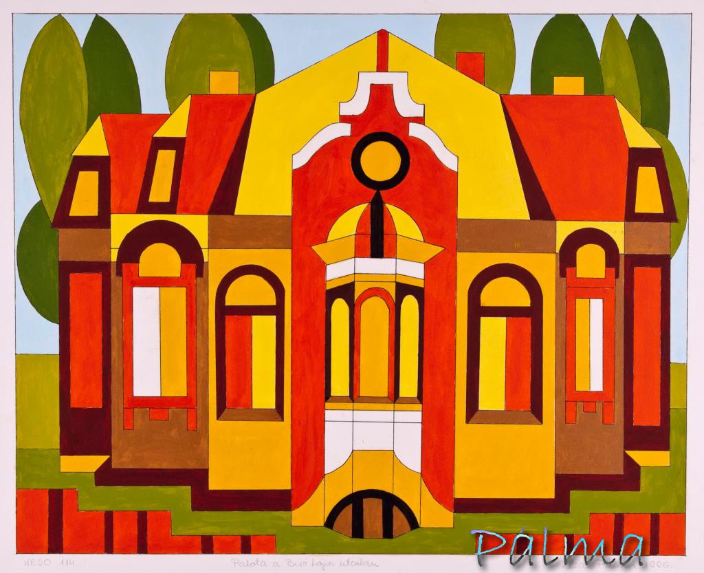 Olaj, akvarell papír, 50cm x 60cm