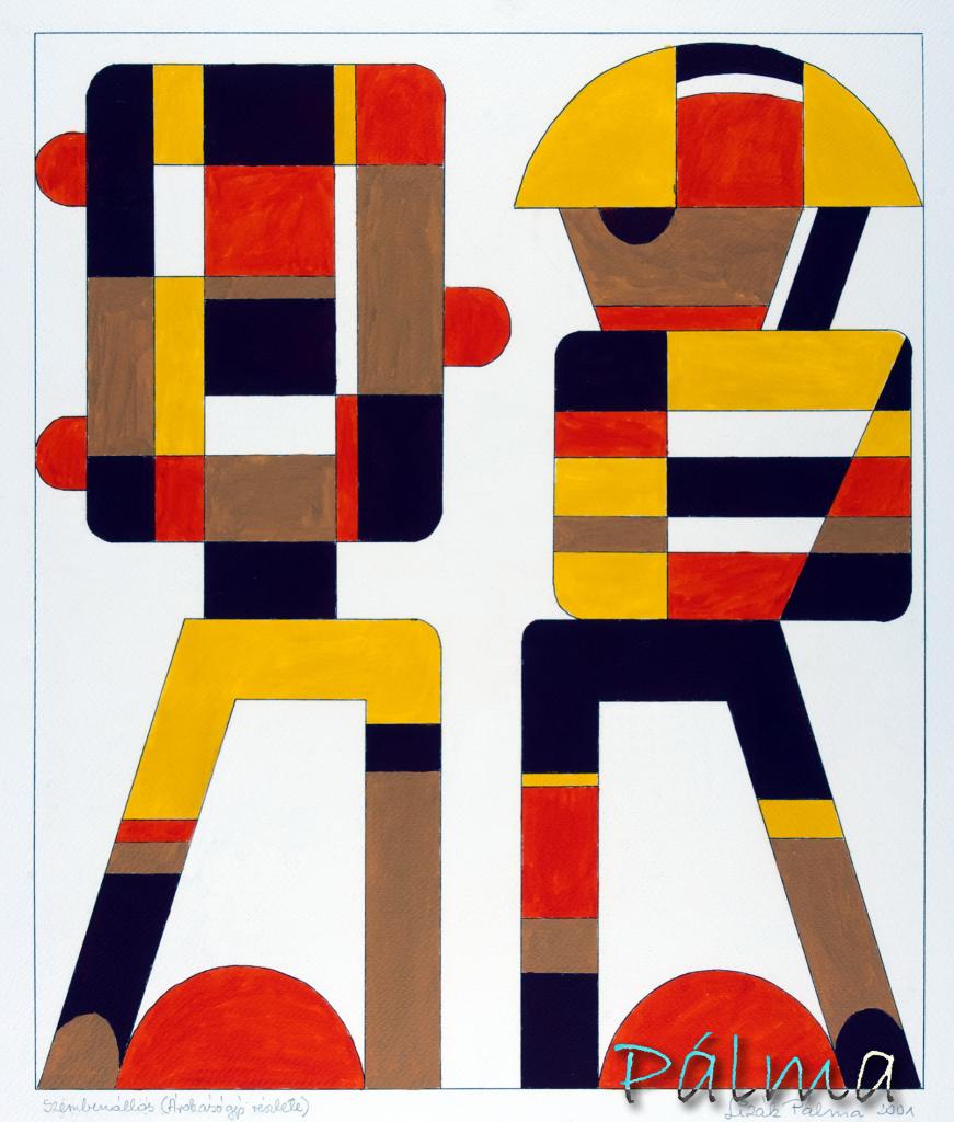 Olaj, akvarell papír, 60cm x 50cm