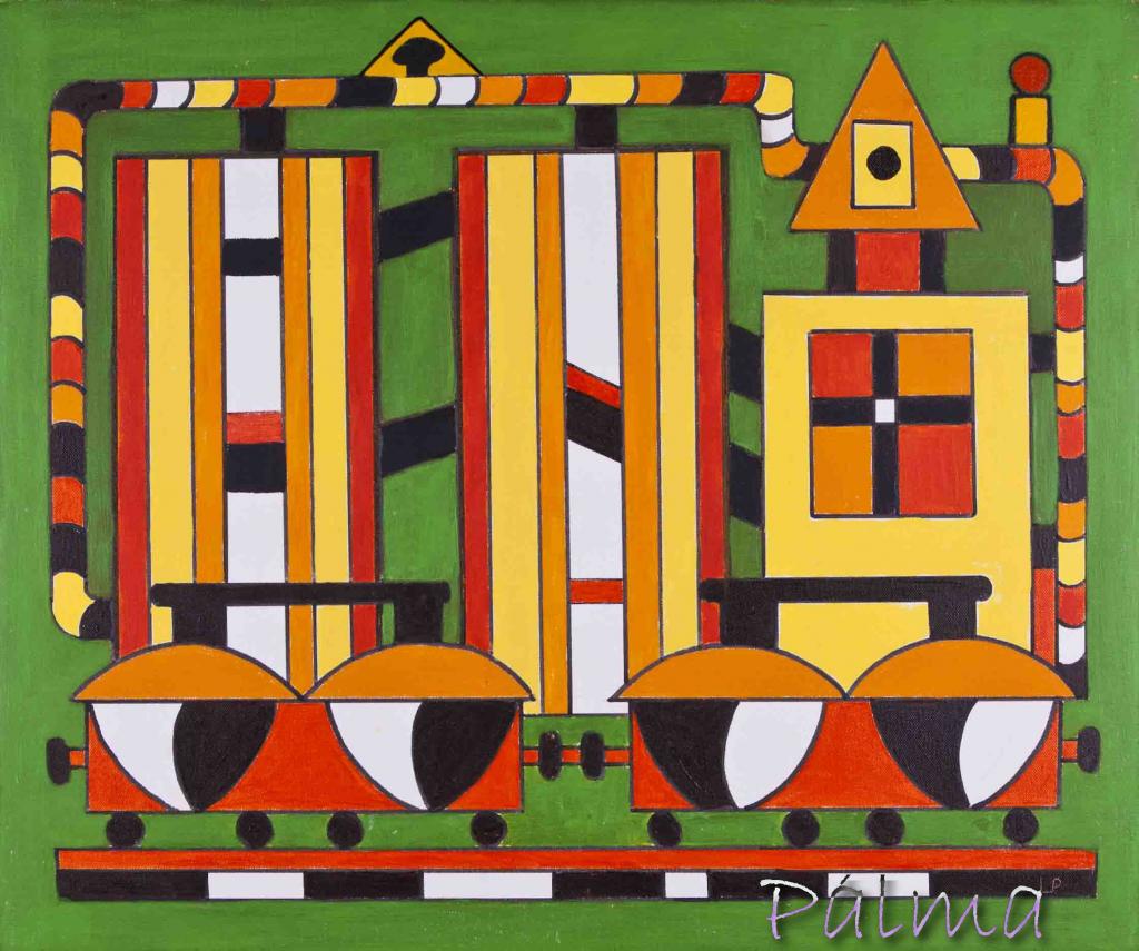 Olaj, farost, 40cm x 50cm