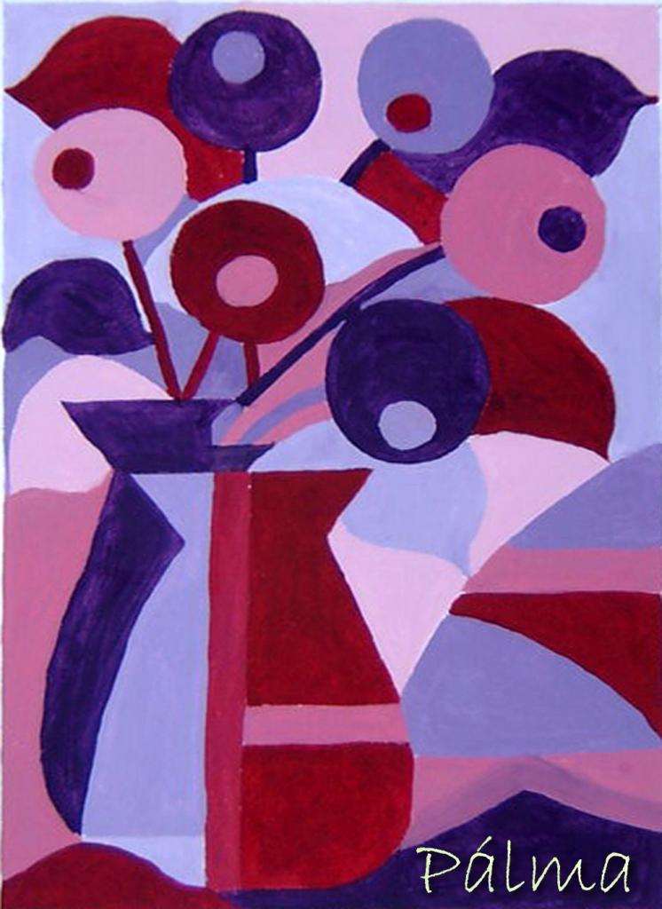 Olaj, farost, 70cm x 50cm