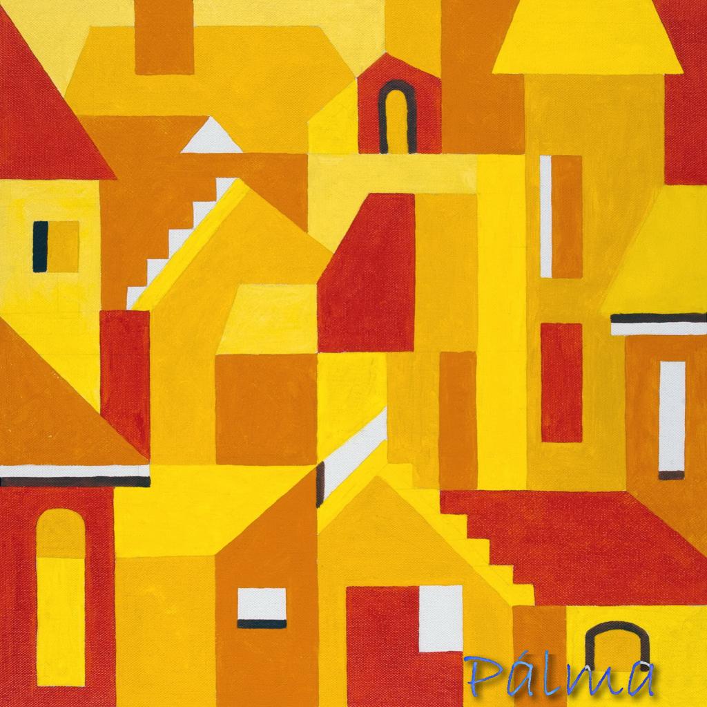 Olaj, vászon, 48cm x 50cm