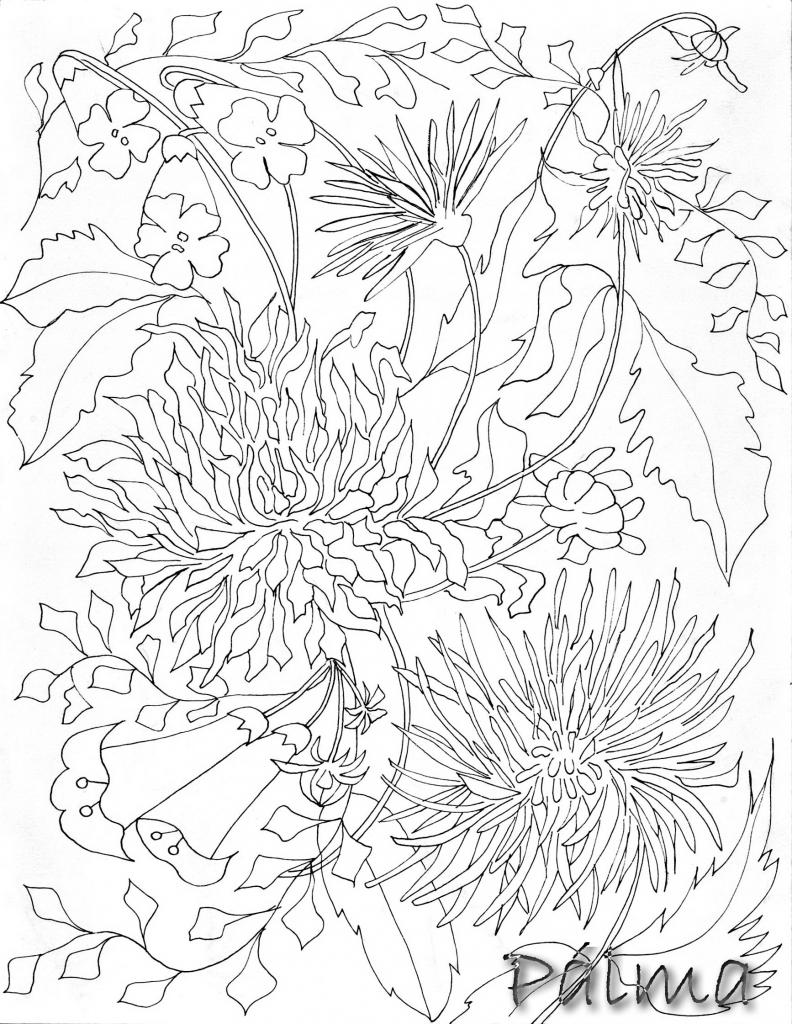 Tus, akvarell papír