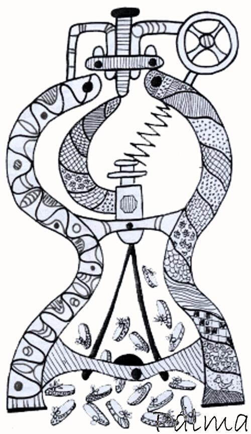 Tus, akvarell papír