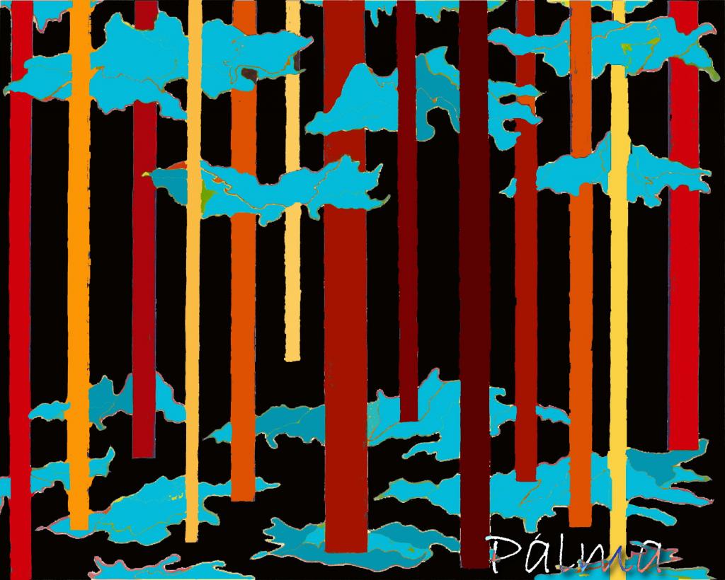 Olaj, akvarell papír, 40cm x 50cm